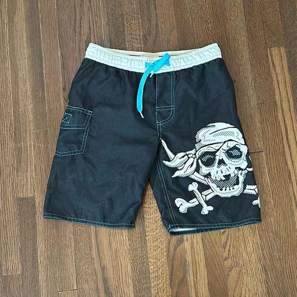 wes & willy Other - Boys Wes & Willy Pirate Swim Suit / Swim Trunks Size 4 / GUC